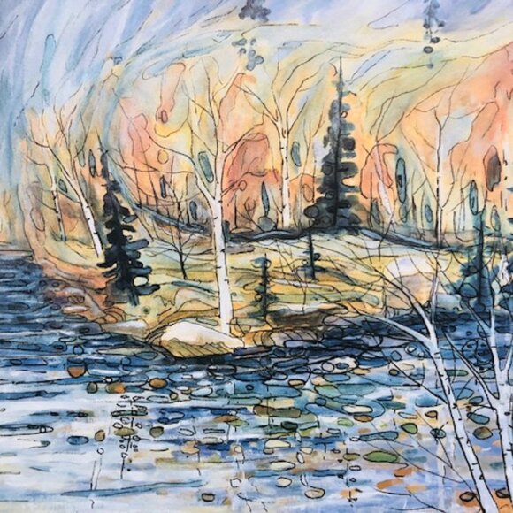 “Bourrasque d’Automne” by J.F. Beauvais – Signed & Numbered Limited Edition Prin - Picture 1 of 5